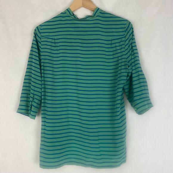 Fossil Women's 100% Silk Top Size Small - Picture 7 of 9